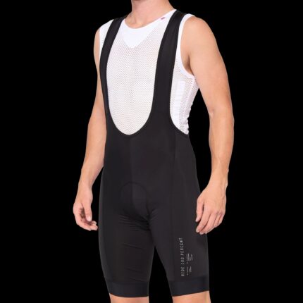 Calzas 100% Exceeda Bib Shorts Black/White